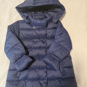 United Colors Of Benetton Dark Blue Puffer Jacket